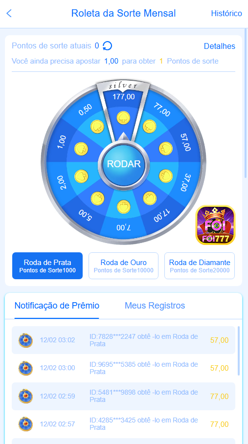App Mobile foi777.com